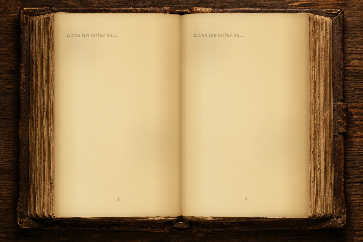 Livre ancien ouvert